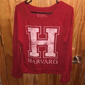 Harvard long sleeve soft shirt